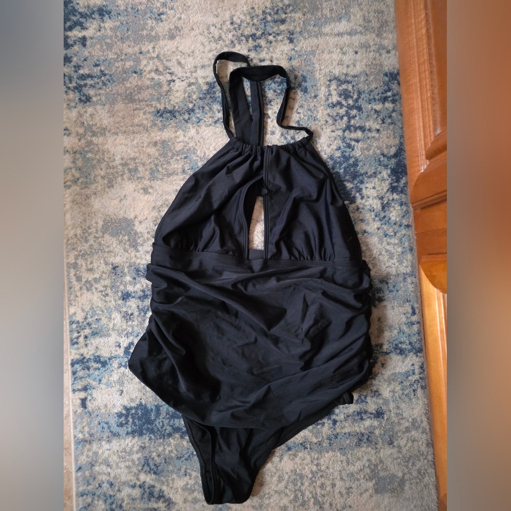Amazon Black Women's One Piece Swimsuit